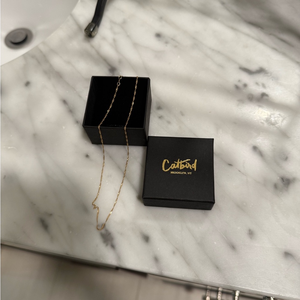 Catbird Sweet Nothing Gold Choker